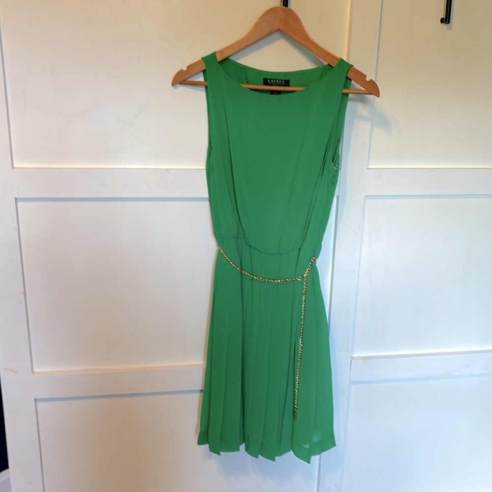 Ralph Lauren green dress